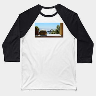 A View from the Monastery of Paleokastritsa. Corfu, Greece Baseball T-Shirt